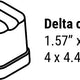 ITV Ice Makers - DELTA NG 150 Ice Cube Machine - DELTA 150 A