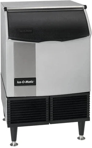 Ice-O-Matic - 232 lb Undercounter Water-Cooled Self-Contained Condenser Half Dice Cube Ice Maker - ICEU226HW