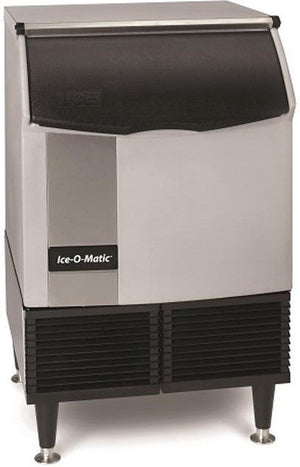 Ice-O-Matic - 238 lb Undercounter Air-Cooled Self-Contained Condenser Full Dice Cube Ice Maker - ICEU220FA