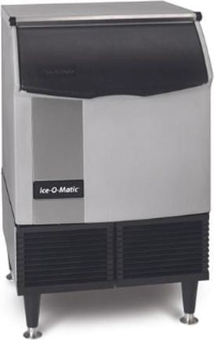 Ice-O-Matic - 356 lb Undercounter Water-Cooled Self-Contained Condenser Half Dice Cube Ice Maker - ICEU300HW