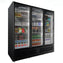 Imbera - 110V Three Swing Glass Door Refrigerator with 71 cu. ft. Capacity - G372