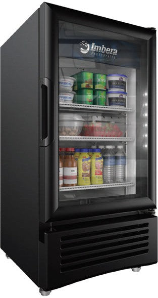 Imbera - Elite 19″ Countertop Glass Door Swing Refrigeration with 4 Cu.Ft. / 113L Capacity - 45801