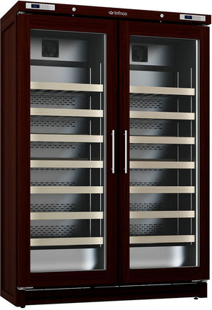 Infrico - 2 Glass Door Wine Cellar Dual Zone - IMD-EVV200MX