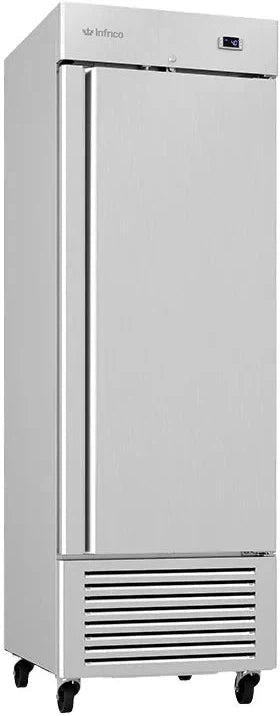 Infrico - 23 Ft. One Section Solid Door Reach In Refrigerator - IRR-AN23