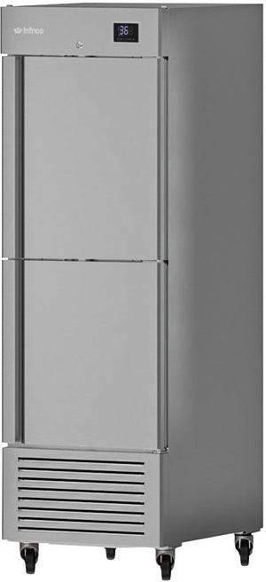 Infrico - 23 Ft. Two Section Solid Door Reach In Refrigerator - IRR-AN23_2