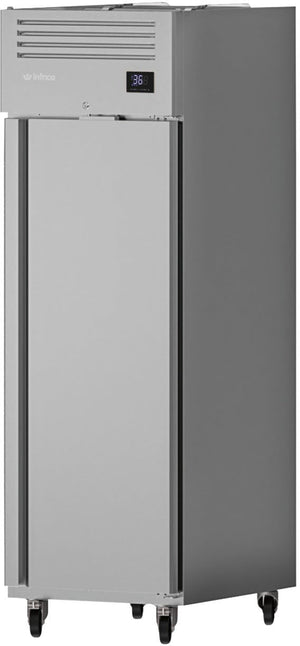 Infrico - 23 Ft. Two Section Solid Door Reach In Top Mounted Refrigerator - IRR-AGB23_2