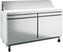 Infrico - 24 Pans 17 Ft. Two Section Megatop Sandwich/Salad Prep Table - IRT-UC60PMT