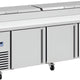 Infrico - 27 Ft. Three Section Pizza Prep Table - IRT-MR93EN