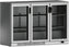 Infrico - 3 Glass Door Narrow Back Bar Cooler - IMD-ERV35 II GD