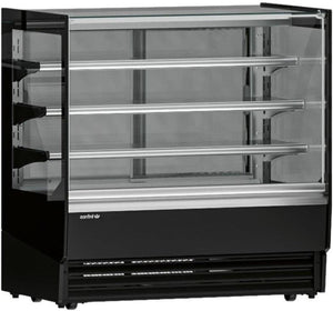 Infrico - 36" Straight Glass Pastry Display Case with Sliding Doors - IDC-VBR9PR