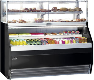 Infrico - 37" Pastry Display Case With Neutral Countertop - IDC-VCO9