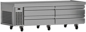 Infrico - 4 Drawers - 8 Pans Chef Bases - IUC-MSG72