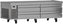 Infrico - 4 Drawers - 8 Pans Chef Bases - IUC-MSG72