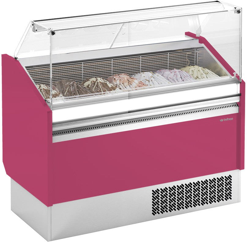 Infrico - 49" Eight Tubs Ice Cream Display Case - IDC-VBZ12