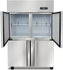 Infrico - 49 Ft. Four Section Solid Door Reach In Top Mounted Refrigerator - IRR-AGB49_4