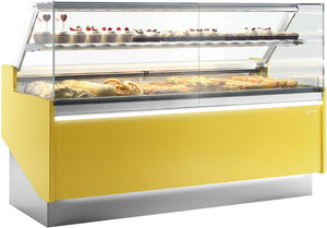 Infrico - 50" Straight Glass Lyon Serie Series Pastry Display Case - IDC-VLY12