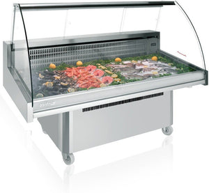 Infrico - 52" Malaga Series Fish Display Case - IDC-VML 12