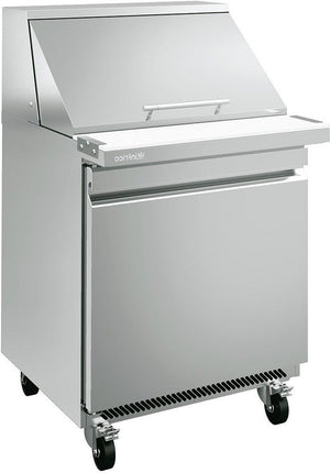 Infrico - 9 Pans 8 Ft. One Section Megatop Sandwich/Salad Prep Table - IRT-UC27PMT