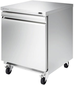 Infrico - One Section (8 Ft.) Solid Door Undercounter Freezer - IUC-UC27F