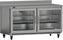 Infrico - Two Section (11 Ft.) Glass Door Undercounter Refrigerator - IUC-UC36RCR