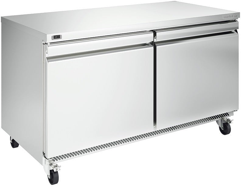 Infrico - Two Section (17 Ft.) Solid Door Undercounter Freezer - IUC-UC60F