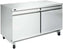 Infrico - Two Section (17 Ft.) Solid Door Undercounter Refrigerator - IUC-UC60R