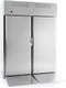 Infrico - Two Section Solid Roll-In Freezer With 66-1/4” Cart Capacity - IRR-AGB96RIBT