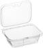 Inline Plastic - 24 Oz Tamper Clear Square Hinged Container, 200/Cs - TS24