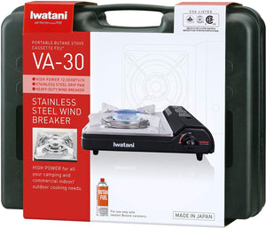 Iwatani - 12000 BTU Portable Butane Stove - VA-30