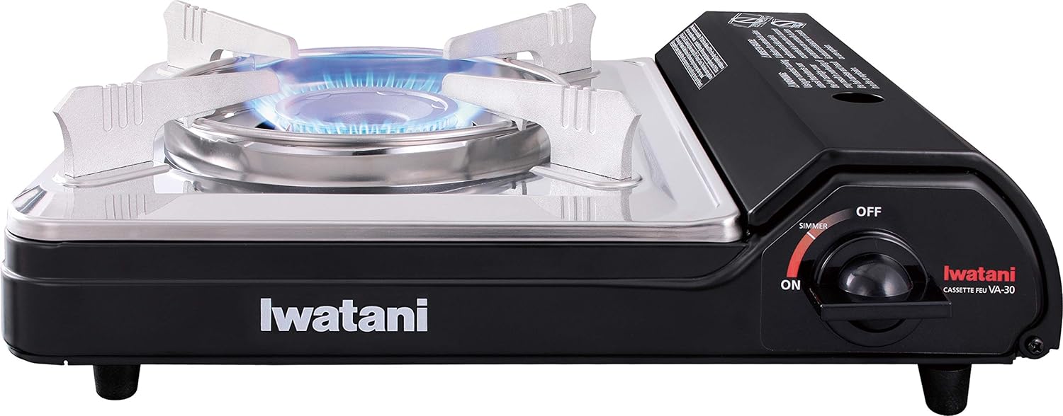 Iwatani - 12000 BTU Portable Butane Stove - VA-30