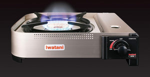 Iwatani - 15000 BTU High-Powered Portable Butane Stove - 35FW