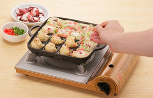 Iwatani - Takoyaki Medium Black Grill Pan - CB-A-TKP