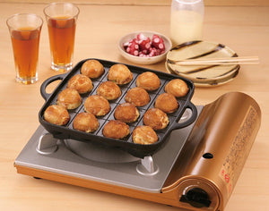 Iwatani - Takoyaki Medium Black Grill Pan - CB-A-TKP