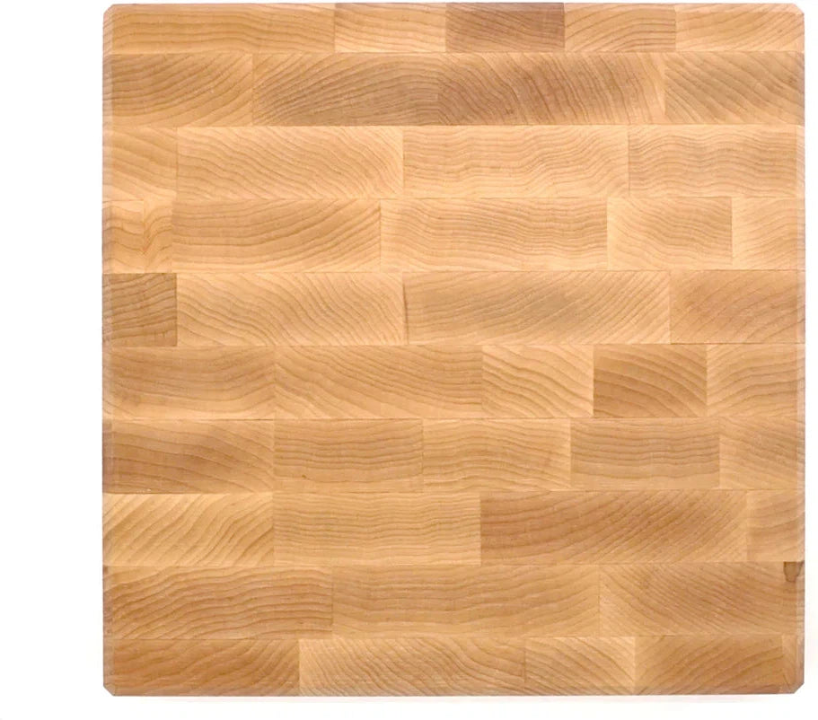 J.K. Adams - 12" x 12" x 2" Maple Professional Series End Grain Prep Board - PRO-1212-M