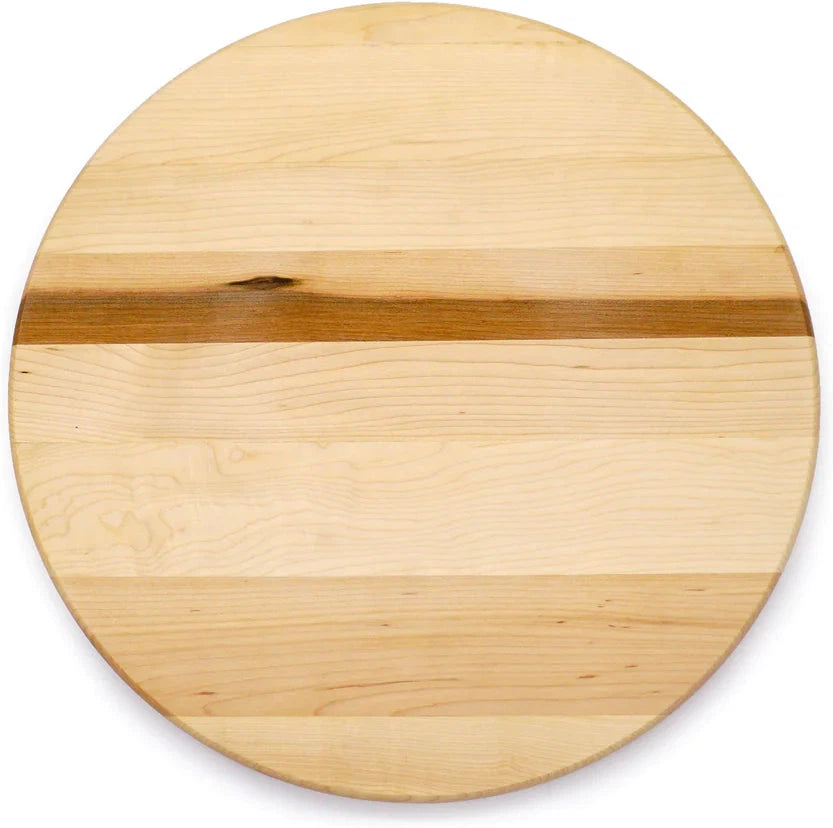 J.K. Adams - 14" Maple Round Lazy Susan Board - LS-14-M