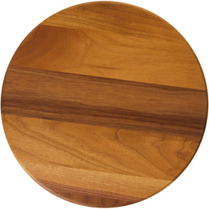 J.K. Adams - 14" Walnut Lazy Susan with Clear Finish - LS-14-W AL