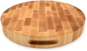 J.K. Adams - 16" x 2" Round Maple Professional Series End Grain - PRO-16R-M