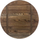 J.K. Adams - 18" Ash Lazy Susan with Driftwood Finish - LS-18-DRFT