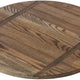 J.K. Adams - 18" Ash Lazy Susan with Driftwood Finish - LS-18-DRFT