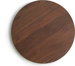 J.K. Adams - 18" Walnut Lazy Susan with Clear Finish - LS-18-W AL