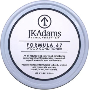 J.K. Adams - 3.75 Oz Formula 67 Wood Conditioner Paste - FORMULA-67