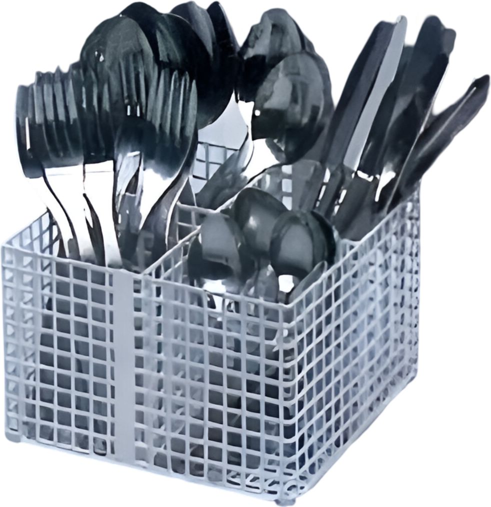 Jet-Tech - 5.1" Polypropylene Flatware 4 Compartment Basket For 727-E - 30027 727-E