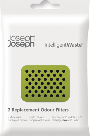 Joseph Joseph Pack of 2 Intelligent Waste Totem Carbon Filter Refills - 30005