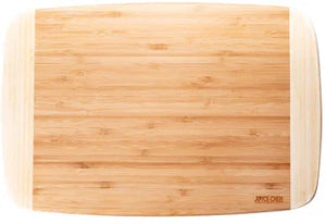 Joyce Chen - 12" x 18" Extra Large Burnished Bamboo Cutting Board - J34-0005