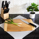 Joyce Chen - 12" x 18" Extra Large Burnished Bamboo Cutting Board - J34-0005