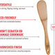 Joyce Chen - 13" All-Purpose Burnished Bamboo Spatula - J33-2017