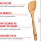 Joyce Chen - 14" Burnished Bamboo Stir Fry Spatula - J33-2048