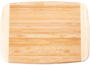 Joyce Chen - 8" x 12" Medium Burnished Bamboo Cutting Board - J34-0003