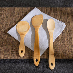 Joyce Chen - Burnished Bamboo Wok Utensil, Set of 3 - J33-2018