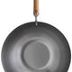 Joyce Chen - Classic Series 14" Carbon Steel Flat Bottom Wok With Birch Handle - J21-9978